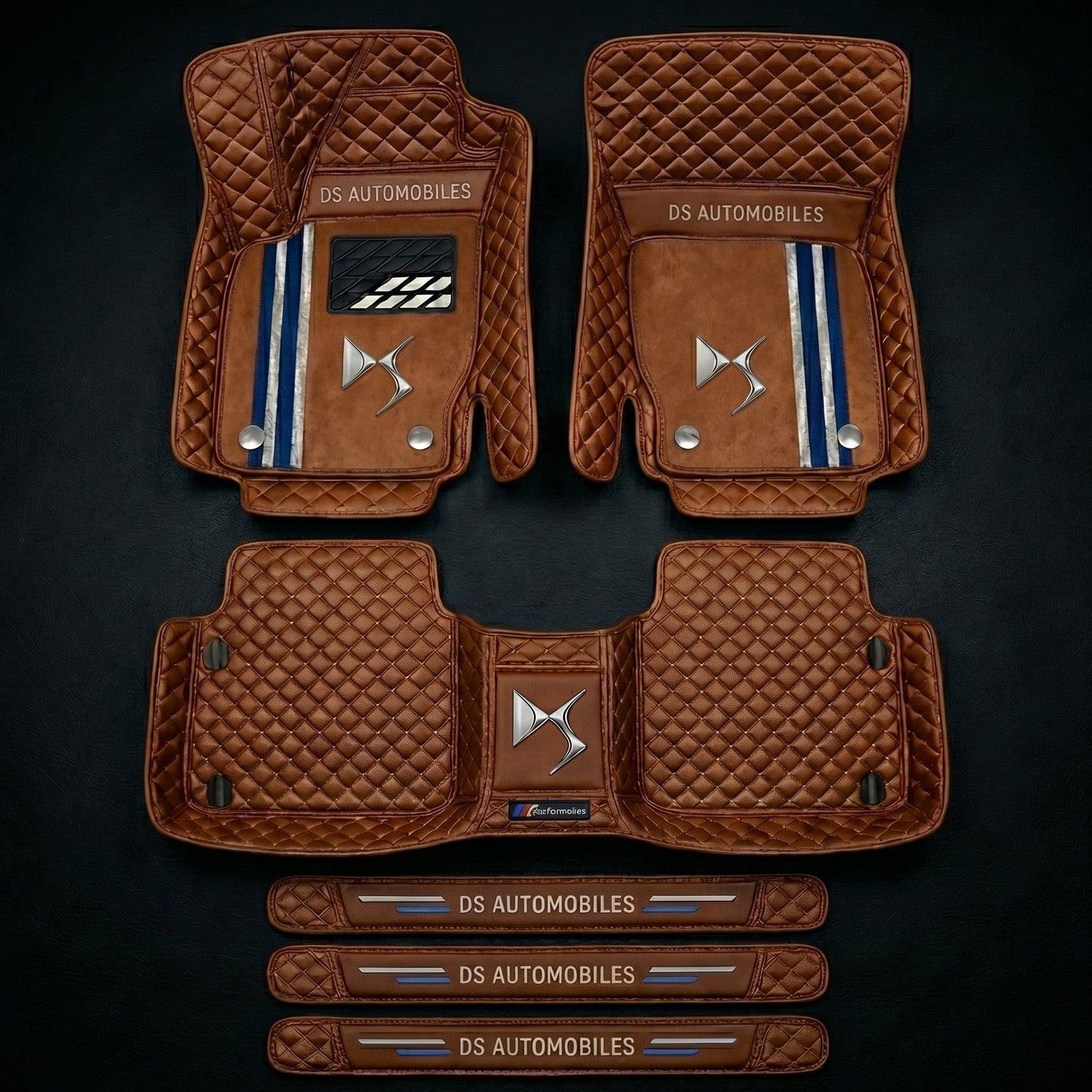 Set de covorașe auto premium, finisaj din piele – curățenie și eleganță în fiecare zi