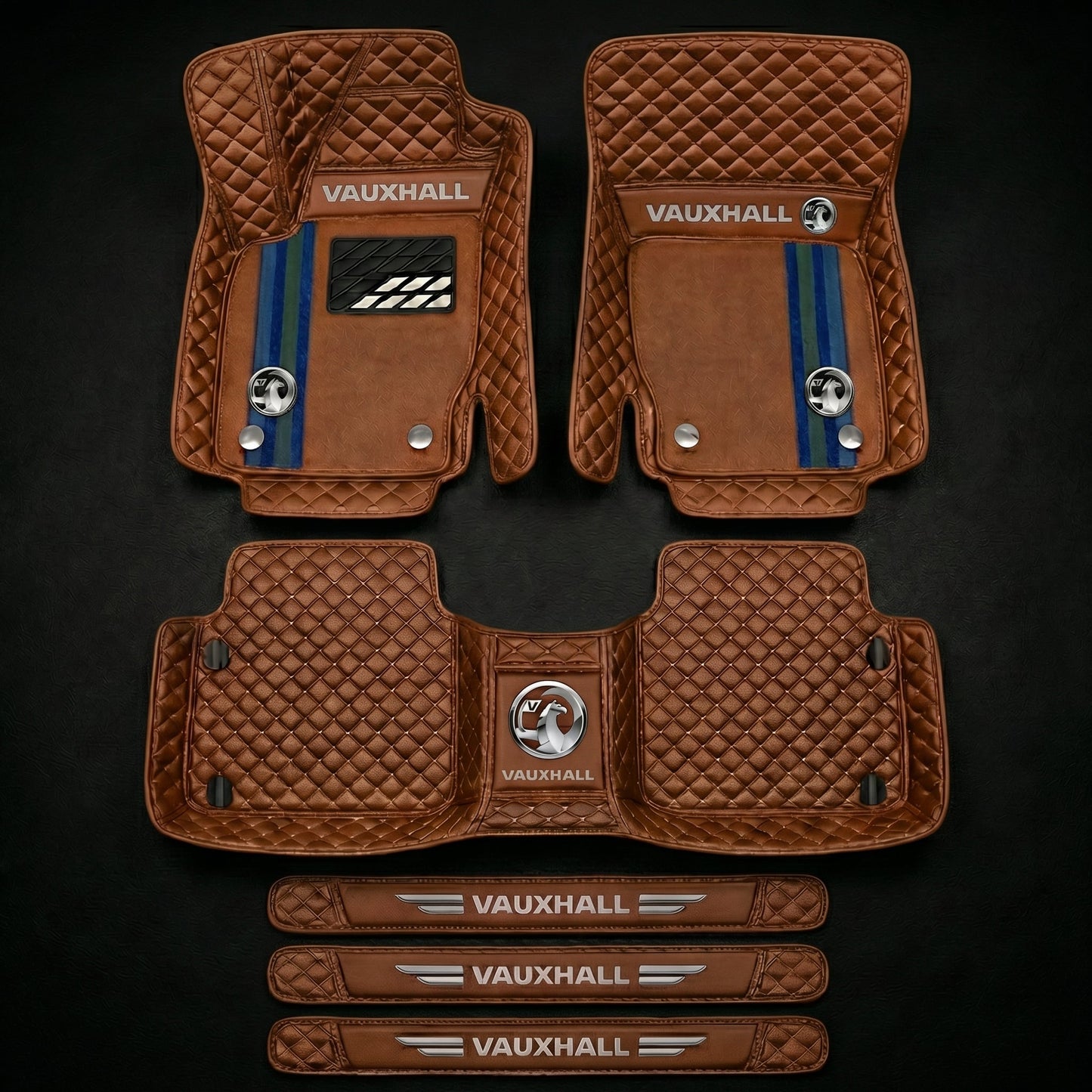 Set de covorașe auto premium, finisaj din piele – curățenie și eleganță în fiecare zi