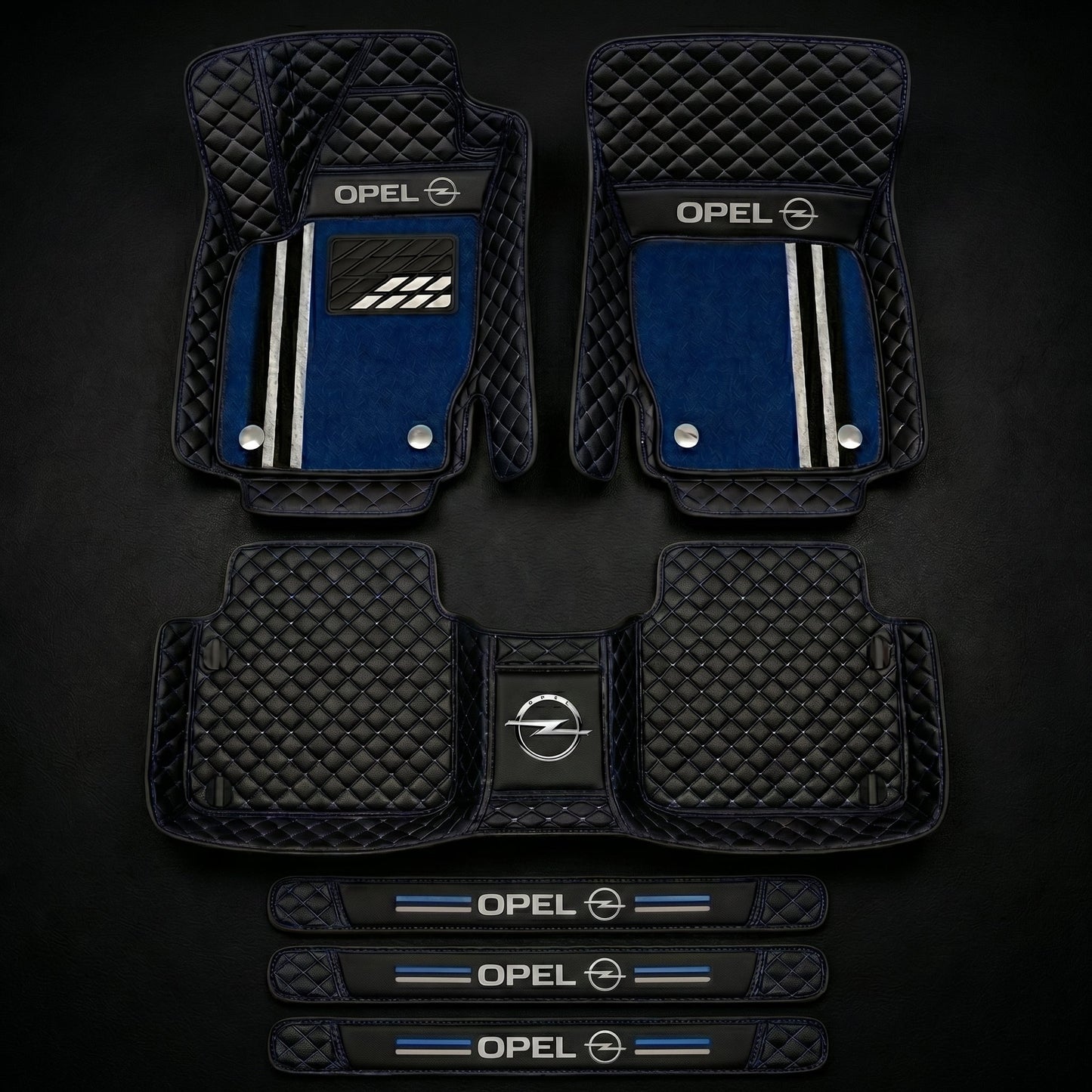 Set de covorașe auto premium, finisaj din piele – curățenie și eleganță în fiecare zi