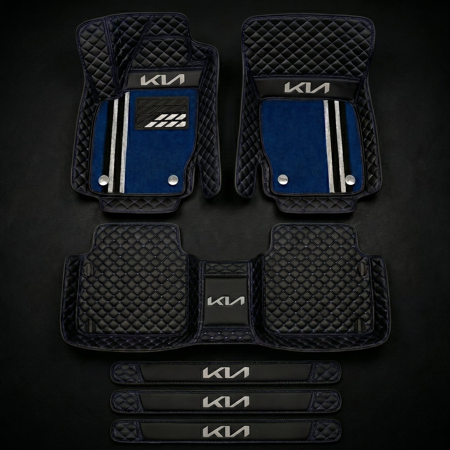 Set de covorașe auto premium, finisaj din piele – curățenie și eleganță în fiecare zi