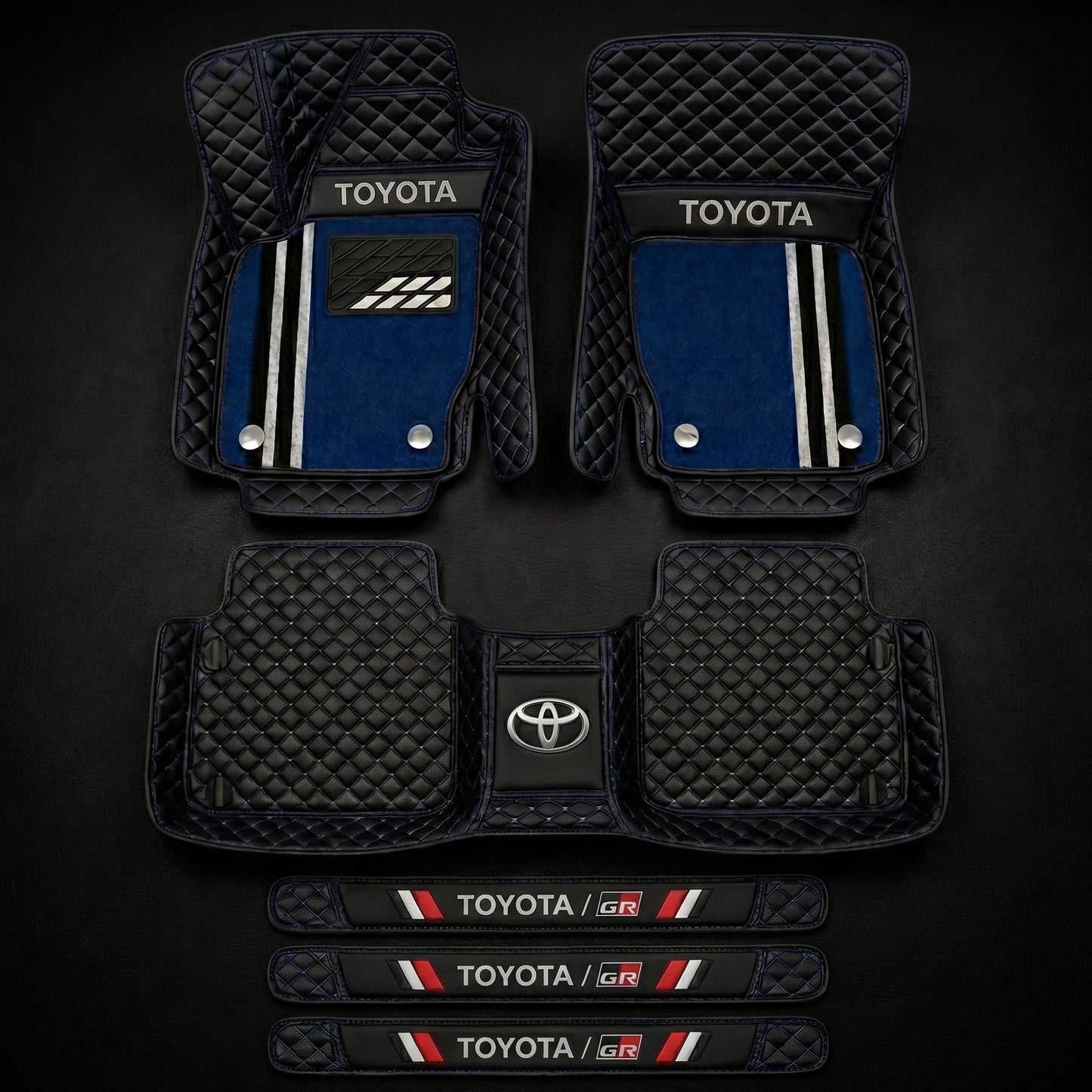 Set de covorașe auto premium, finisaj din piele – curățenie și eleganță în fiecare zi