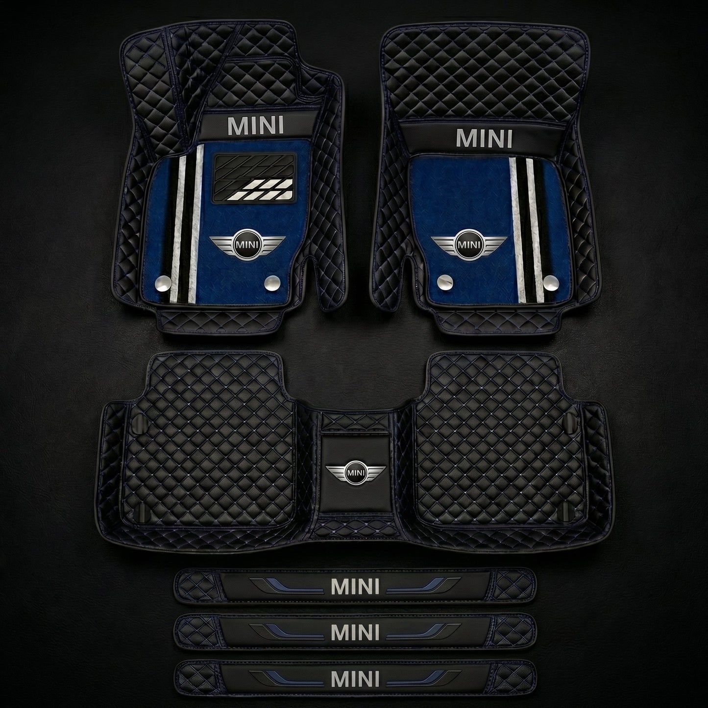 Set de covorașe auto premium, finisaj din piele – curățenie și eleganță în fiecare zi