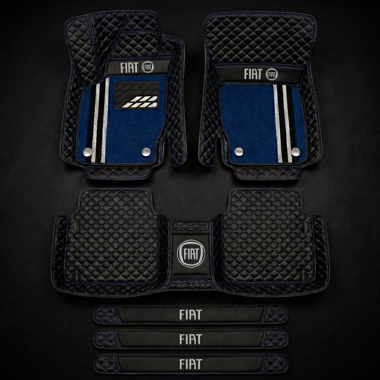 Set de covorașe auto premium, finisaj din piele – curățenie și eleganță în fiecare zi