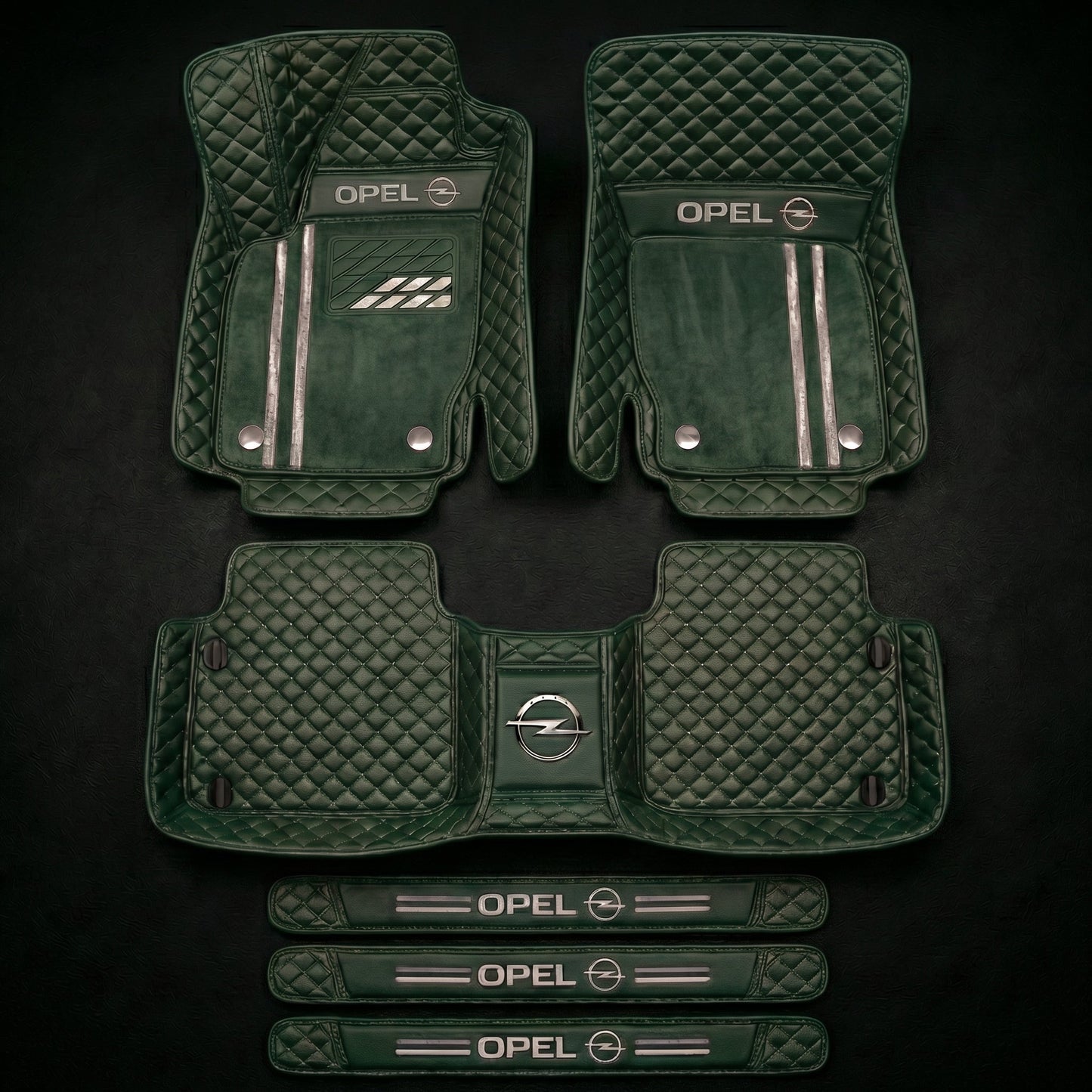 Set de covorașe auto premium, finisaj din piele – curățenie și eleganță în fiecare zi