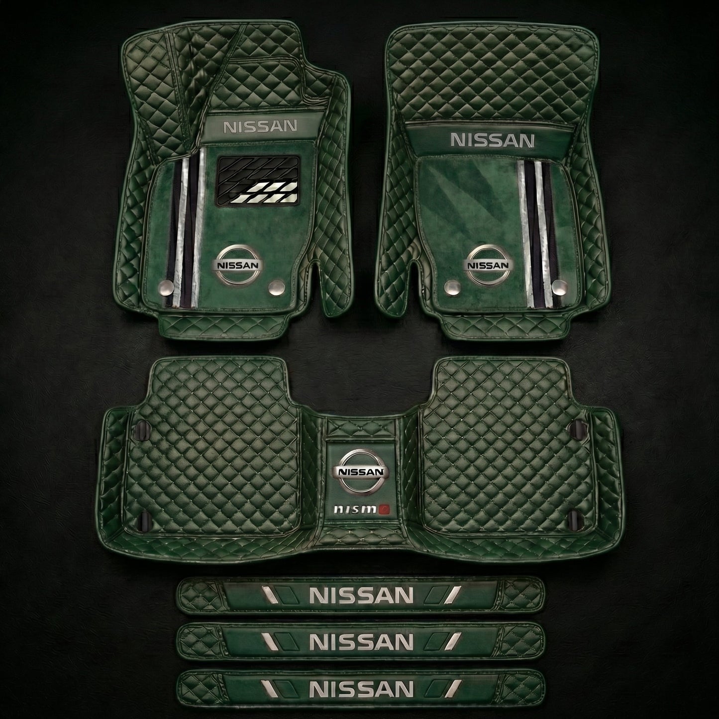 Set de covorașe auto premium, finisaj din piele – curățenie și eleganță în fiecare zi