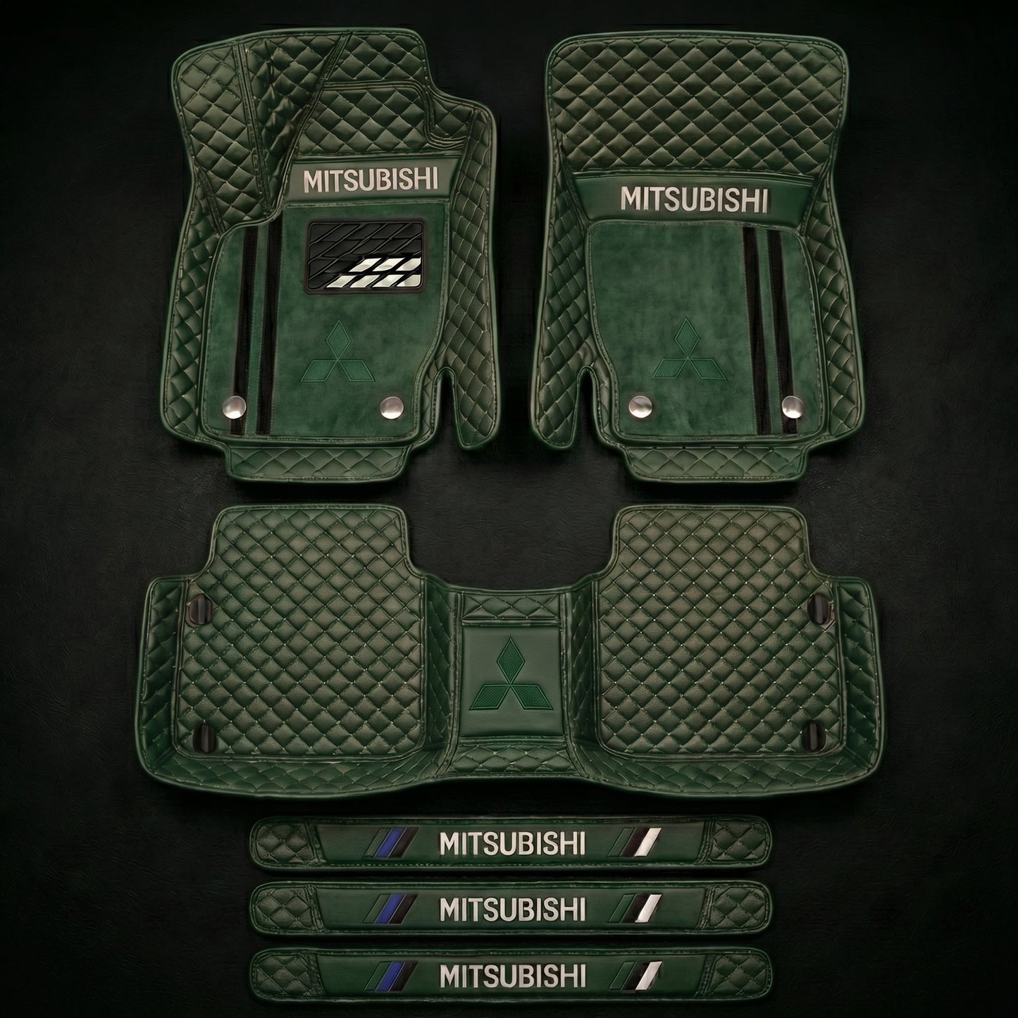 Set de covorașe auto premium, finisaj din piele – curățenie și eleganță în fiecare zi