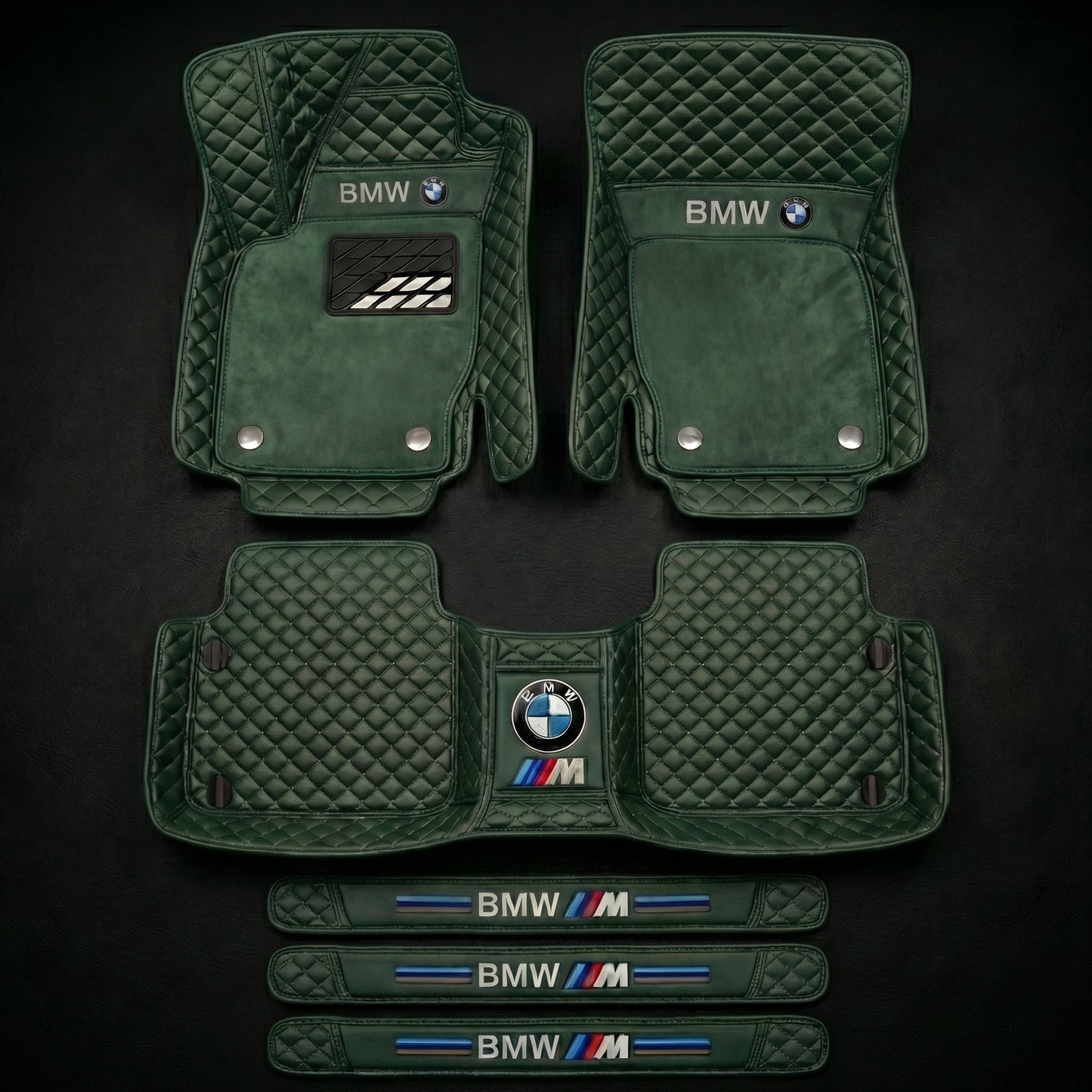 Set de covorașe auto premium, finisaj din piele – curățenie și eleganță în fiecare zi