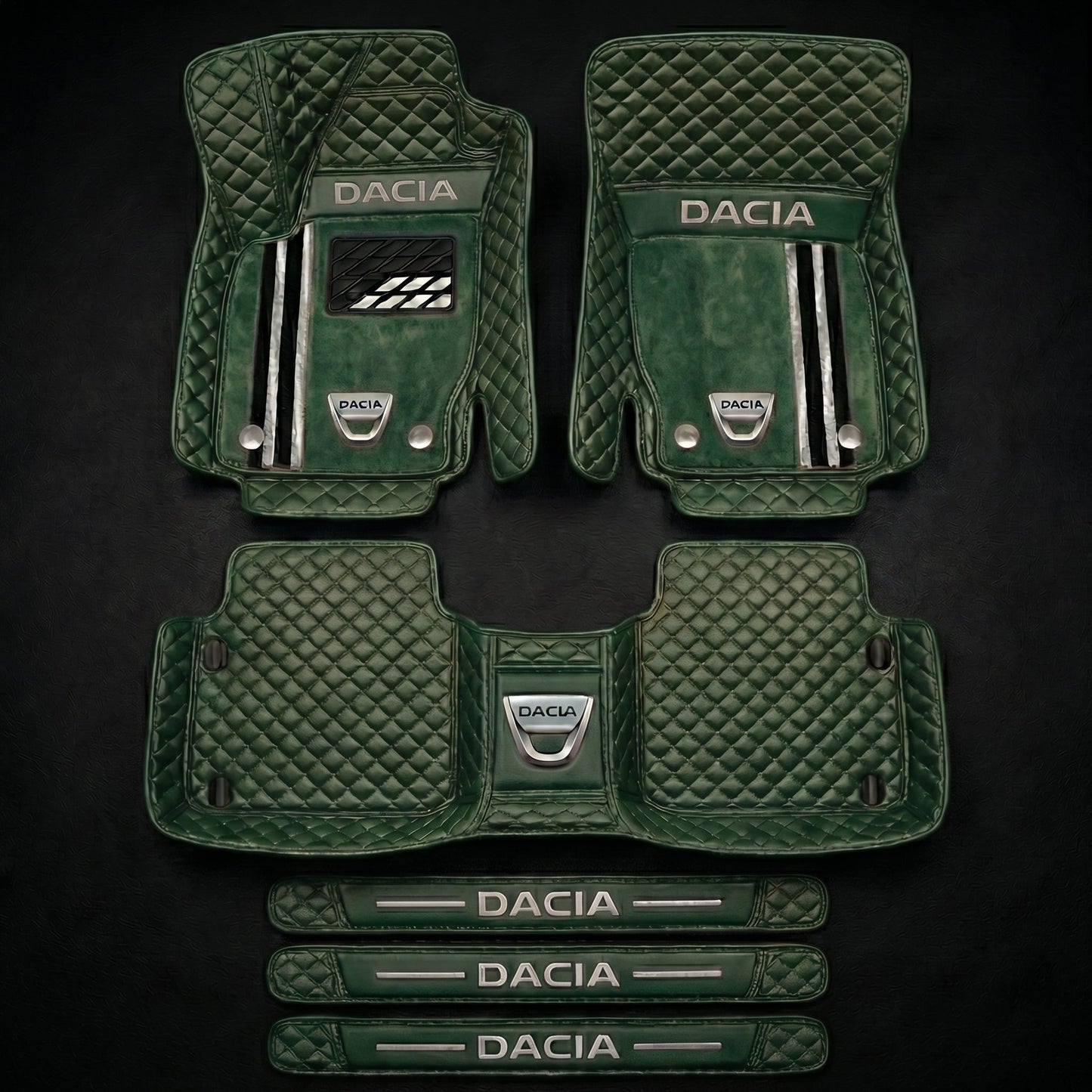 Set de covorașe auto premium, finisaj din piele – curățenie și eleganță în fiecare zi