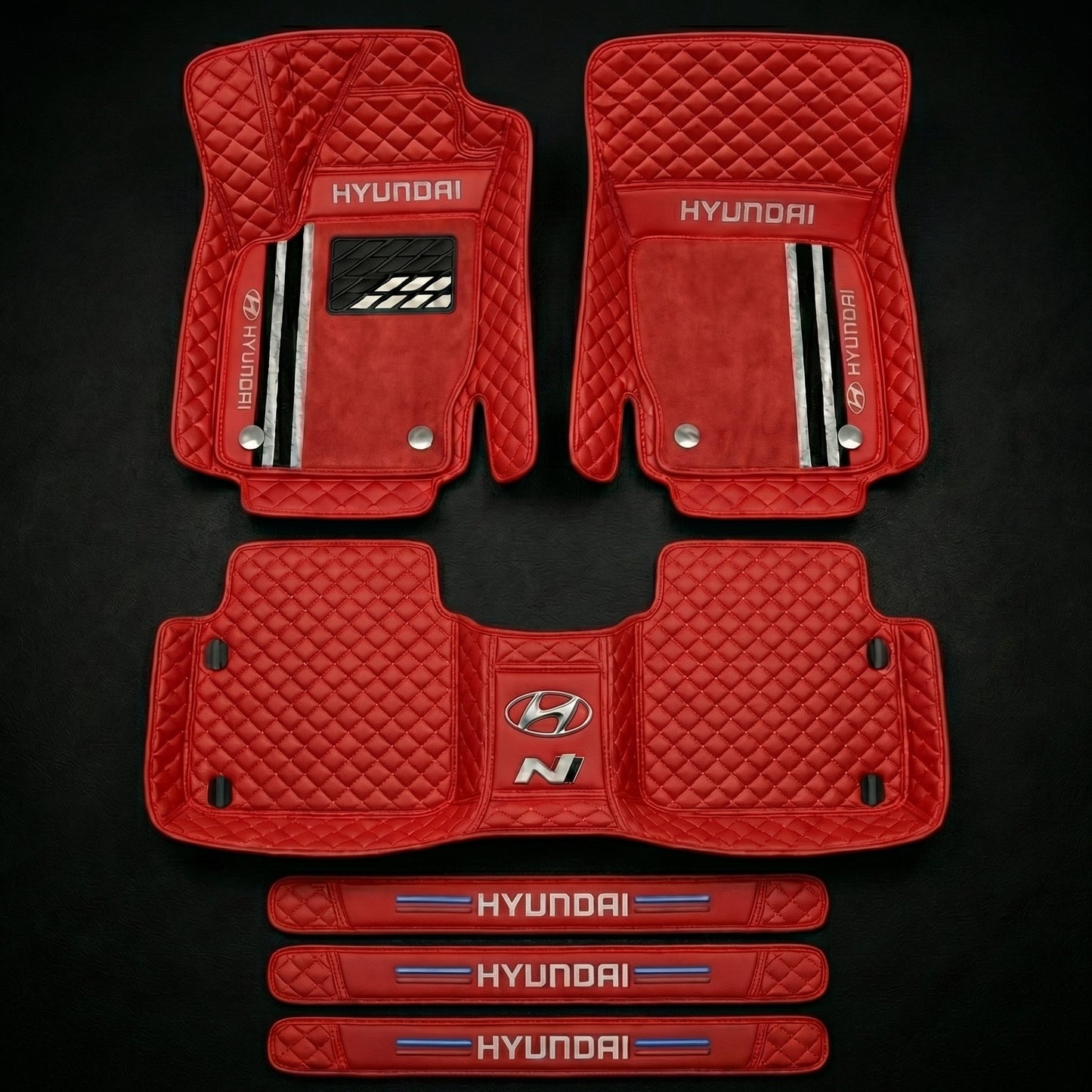 Set de covorașe auto premium, finisaj din piele – curățenie și eleganță în fiecare zi