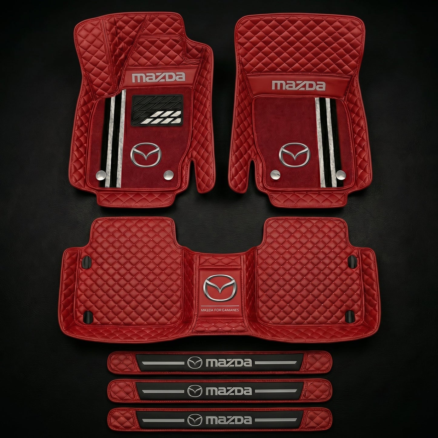 Set de covorașe auto premium, finisaj din piele – curățenie și eleganță în fiecare zi