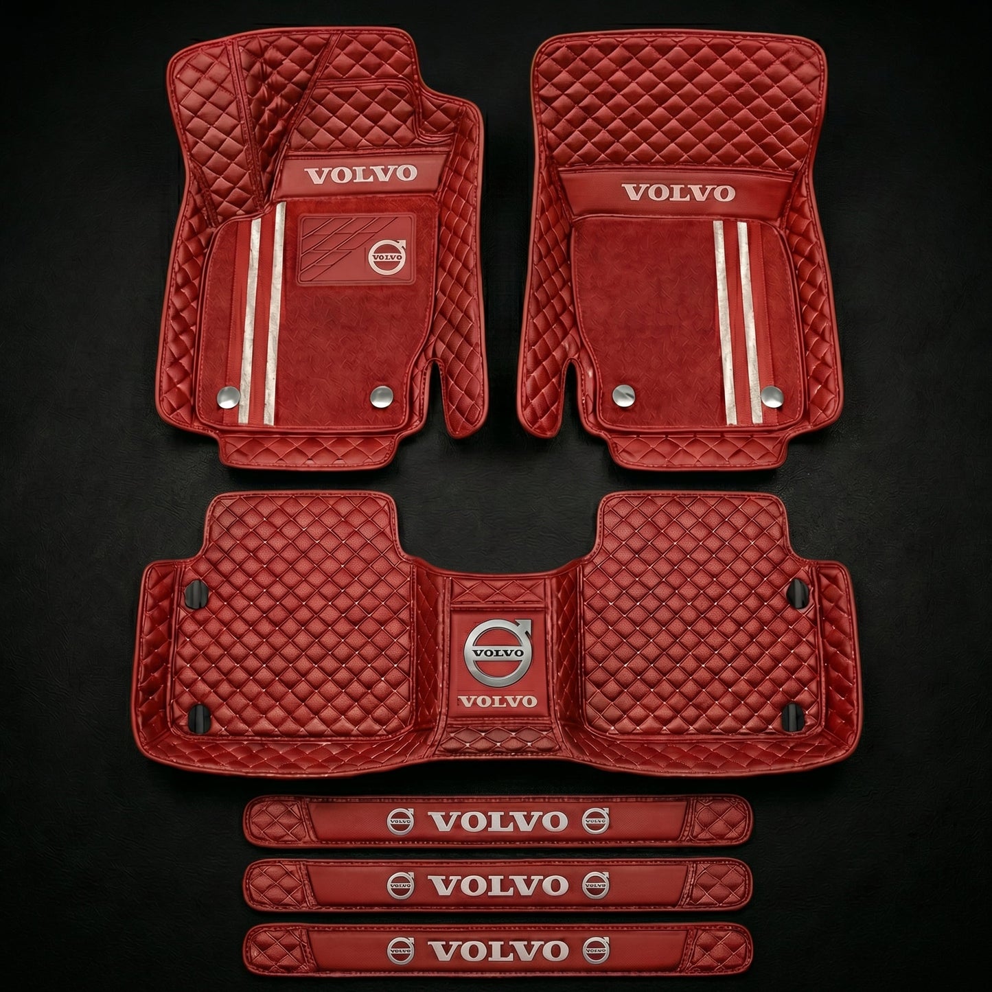 Set de covorașe auto premium, finisaj din piele – curățenie și eleganță în fiecare zi