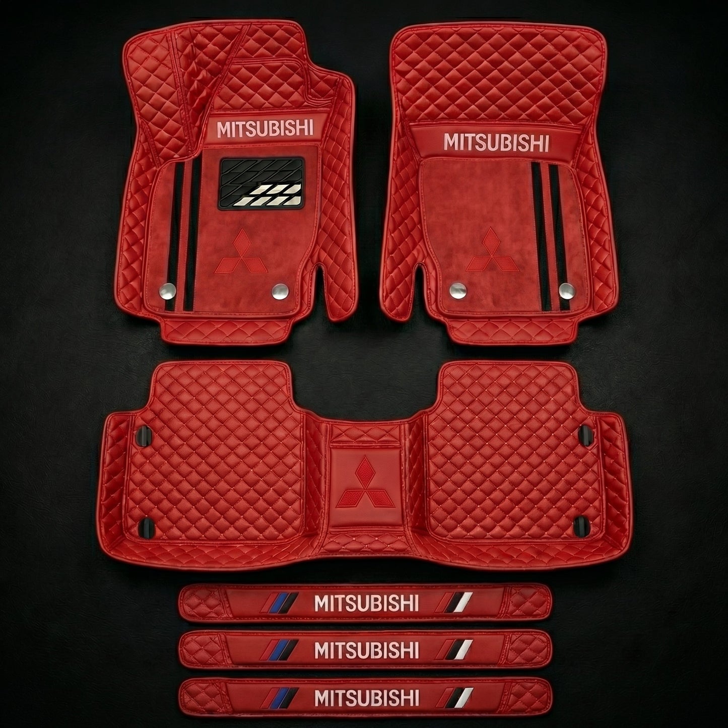 Set de covorașe auto premium, finisaj din piele – curățenie și eleganță în fiecare zi