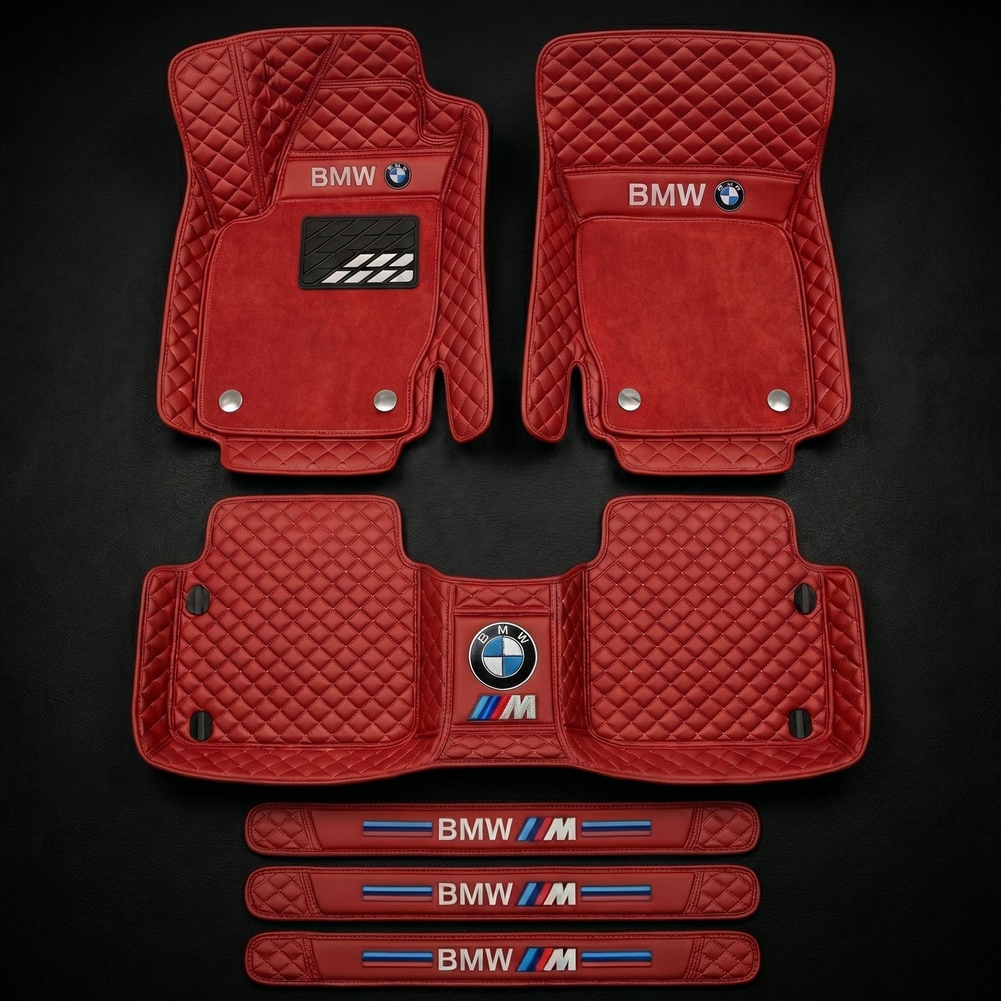 Set de covorașe auto premium, finisaj din piele – curățenie și eleganță în fiecare zi