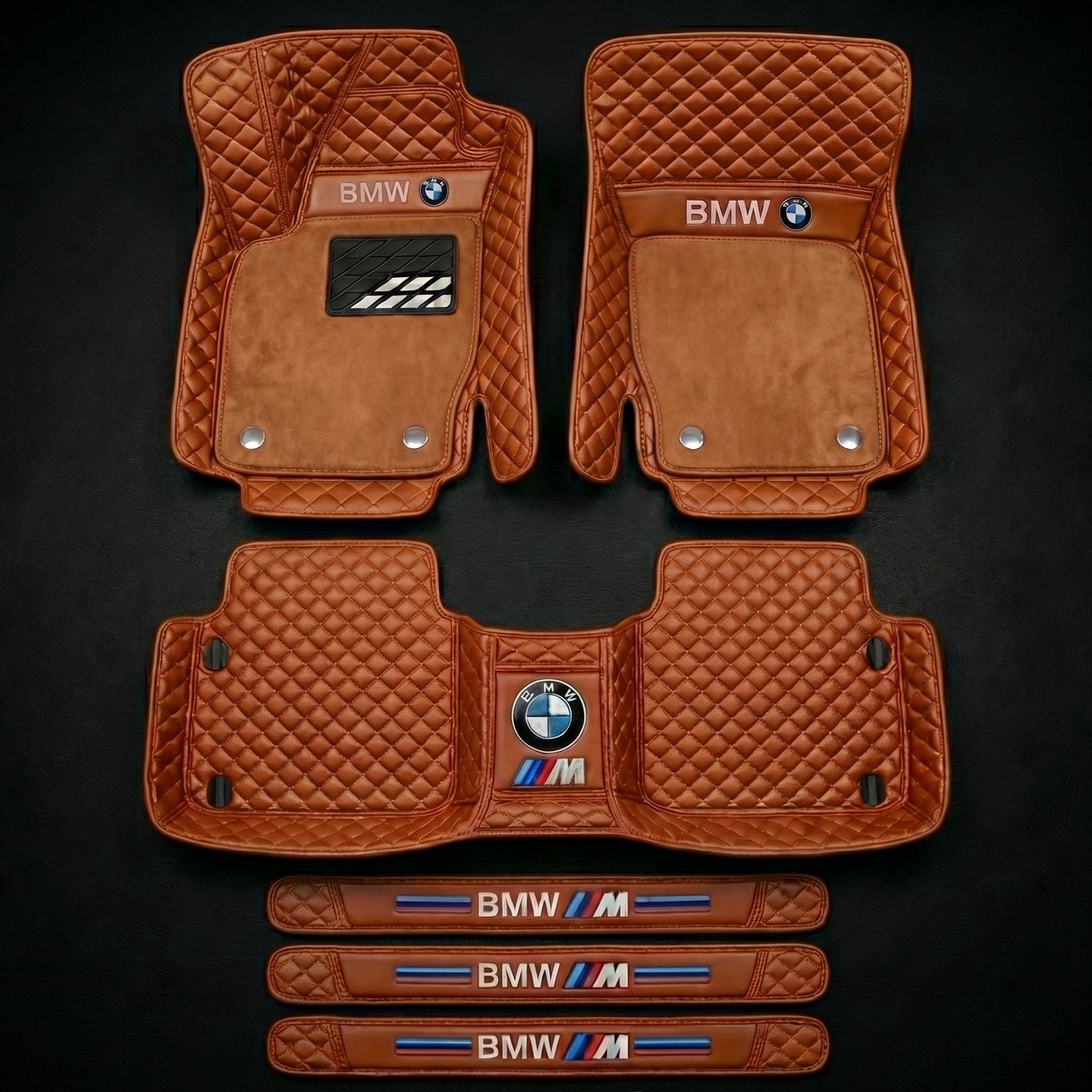 Set de covorașe auto premium, finisaj din piele – curățenie și eleganță în fiecare zi