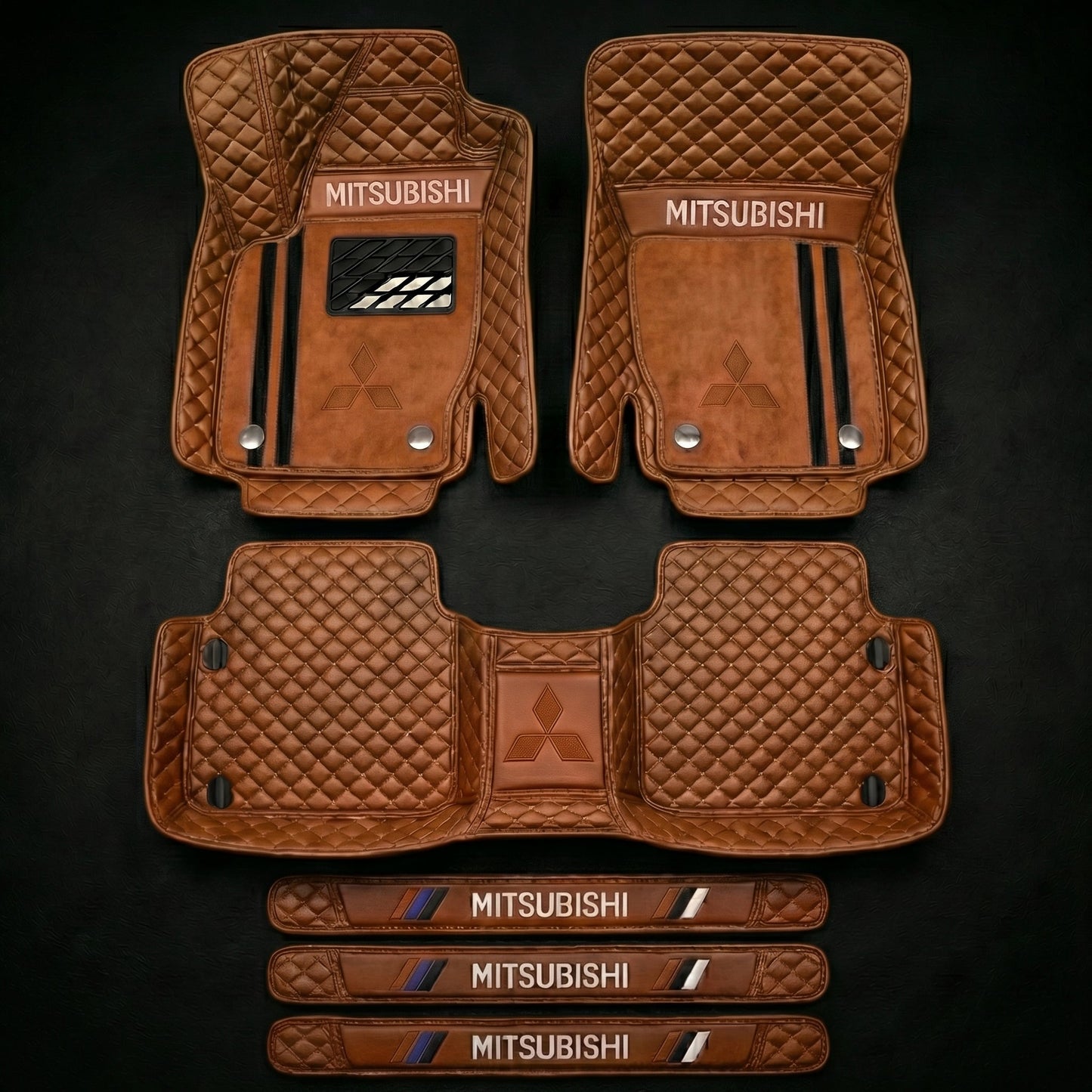 Set de covorașe auto premium, finisaj din piele – curățenie și eleganță în fiecare zi