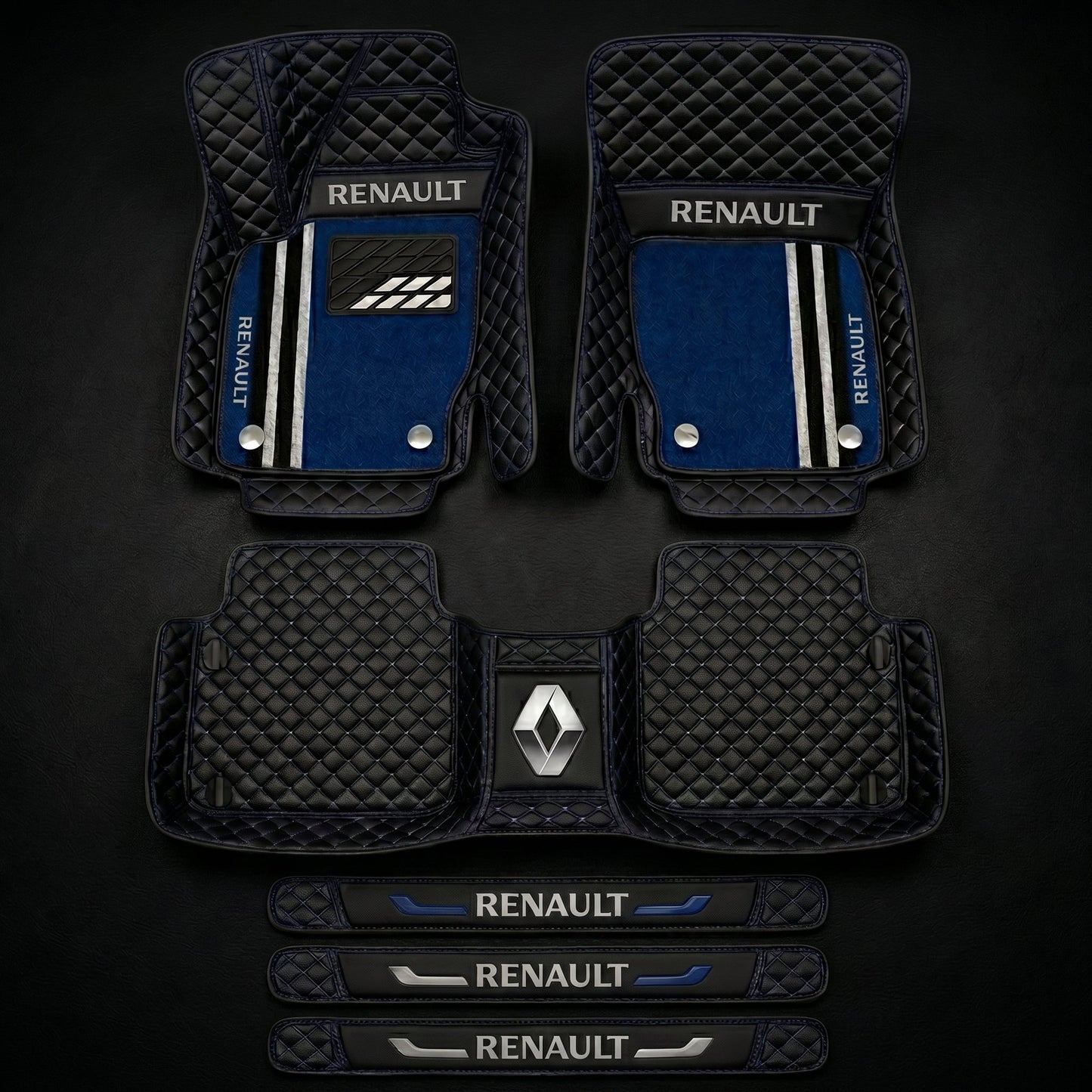 Set de covorașe auto premium, finisaj din piele – curățenie și eleganță în fiecare zi