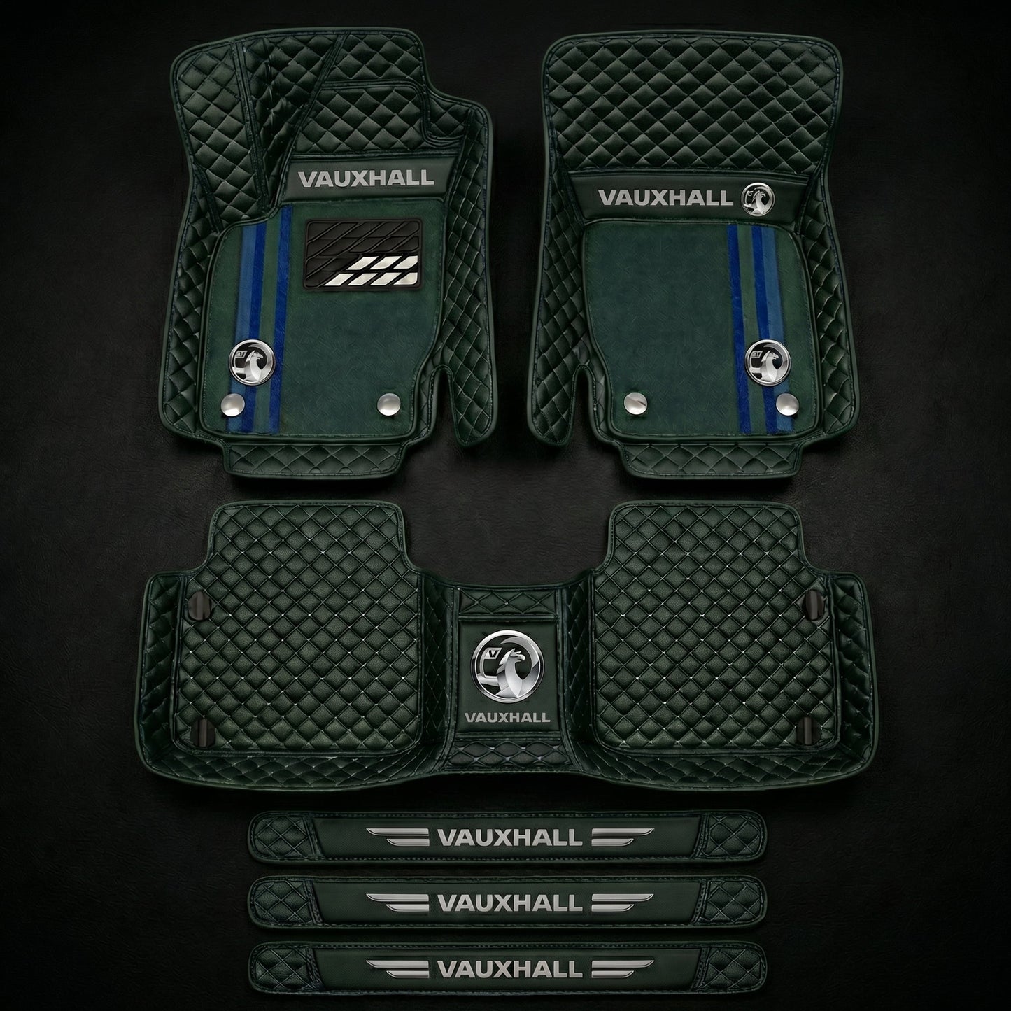 Set de covorașe auto premium, finisaj din piele – curățenie și eleganță în fiecare zi