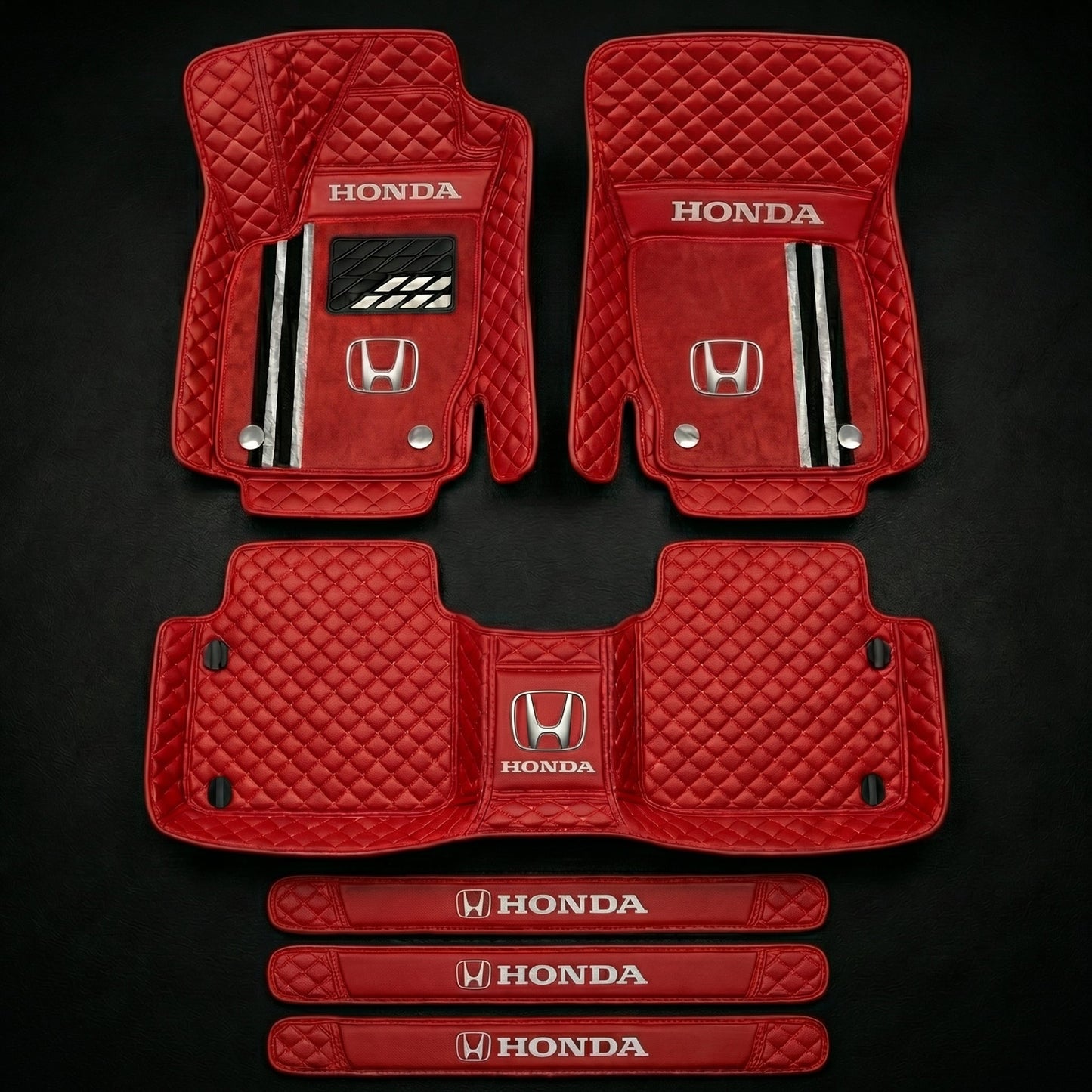 Set de covorașe auto premium, finisaj din piele – curățenie și eleganță în fiecare zi